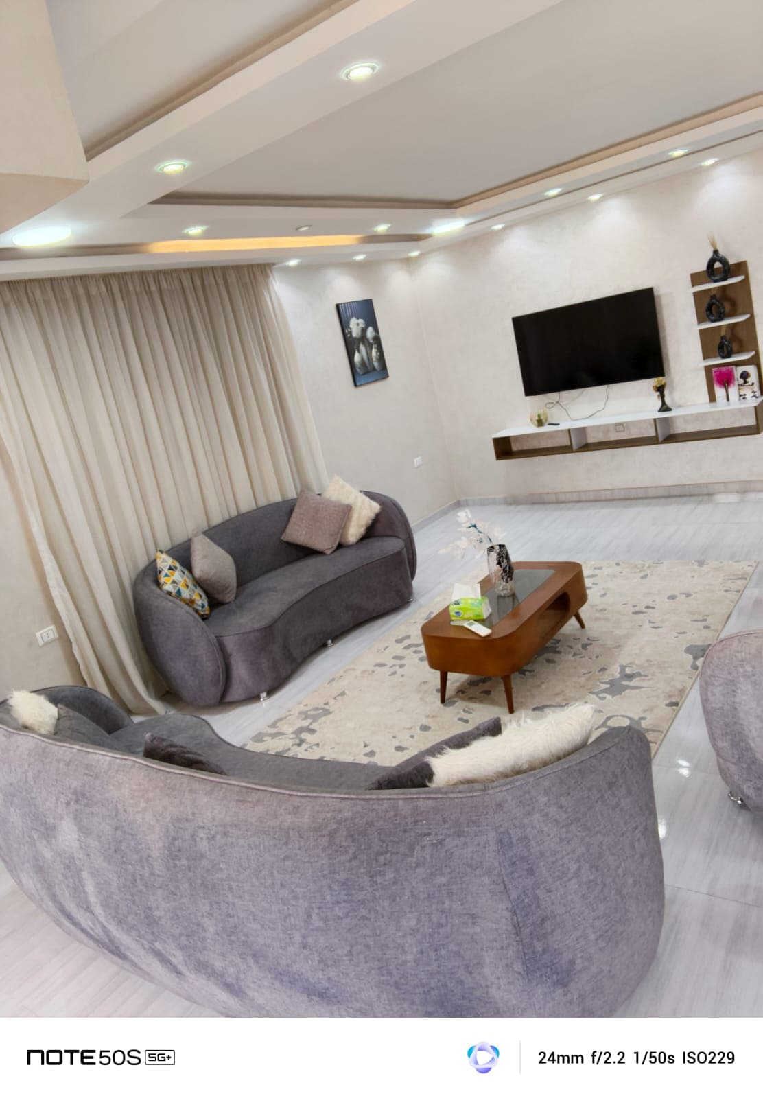 المهندسين شارع شهاب الرئيسي شقة مفروش للايجار 1