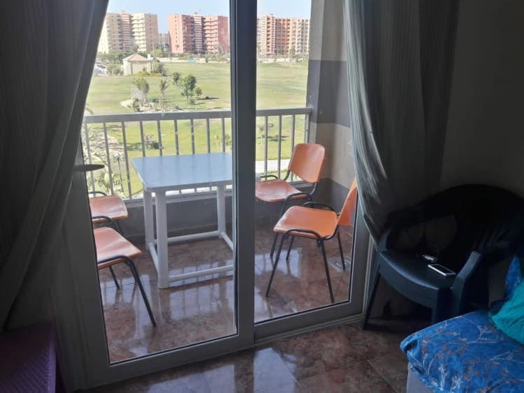 استوديو للإيجار بجولف بورتو مارينا الساحل الشمالي 3