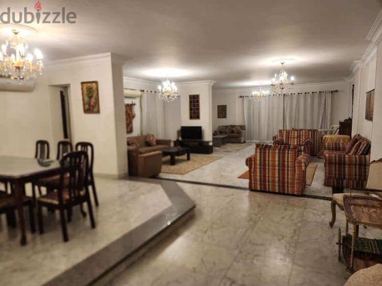 ايجار مفروش فاخر بالمقطم 260 م قريبة من ش 9 Fully furnished apartment 1