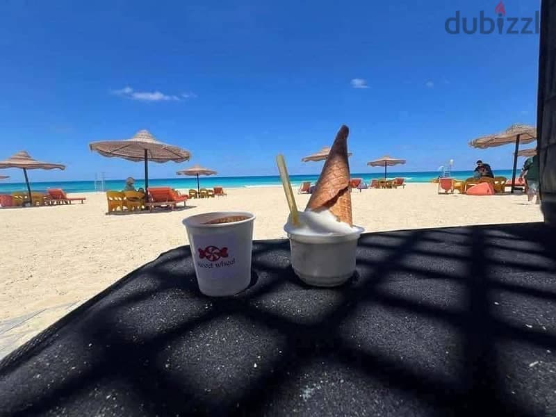 استديو مكيف للإيجار فى الساحل الشمالى 1